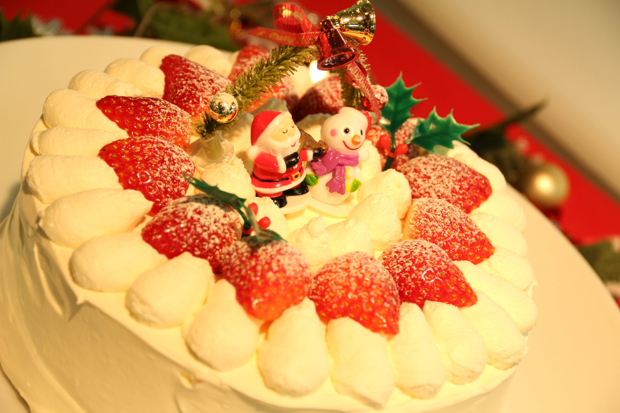 クリスマスの準備はお早めに♡出来上がりをお持ち帰り！クリスマスケーキ